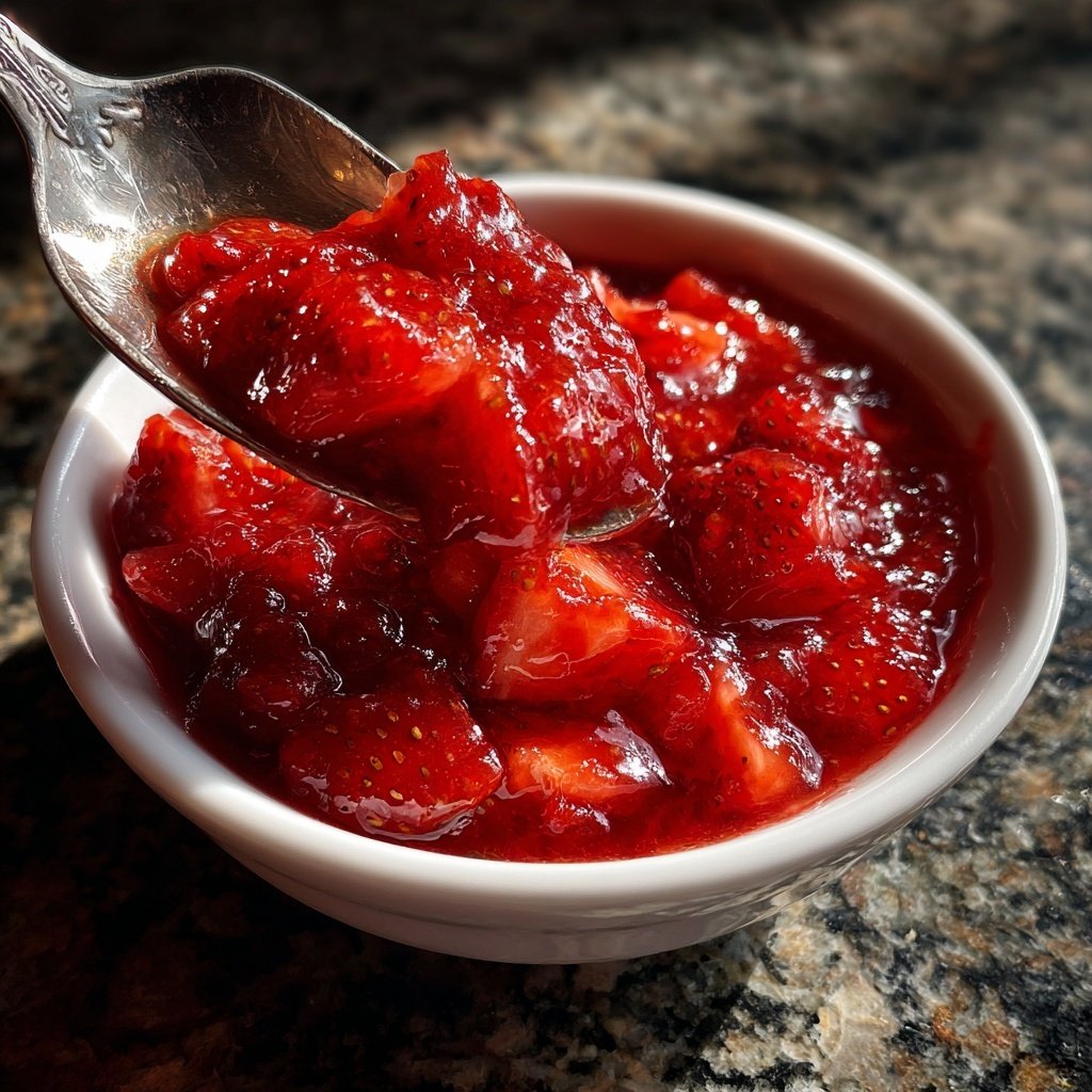 Fresh Strawberry Compote