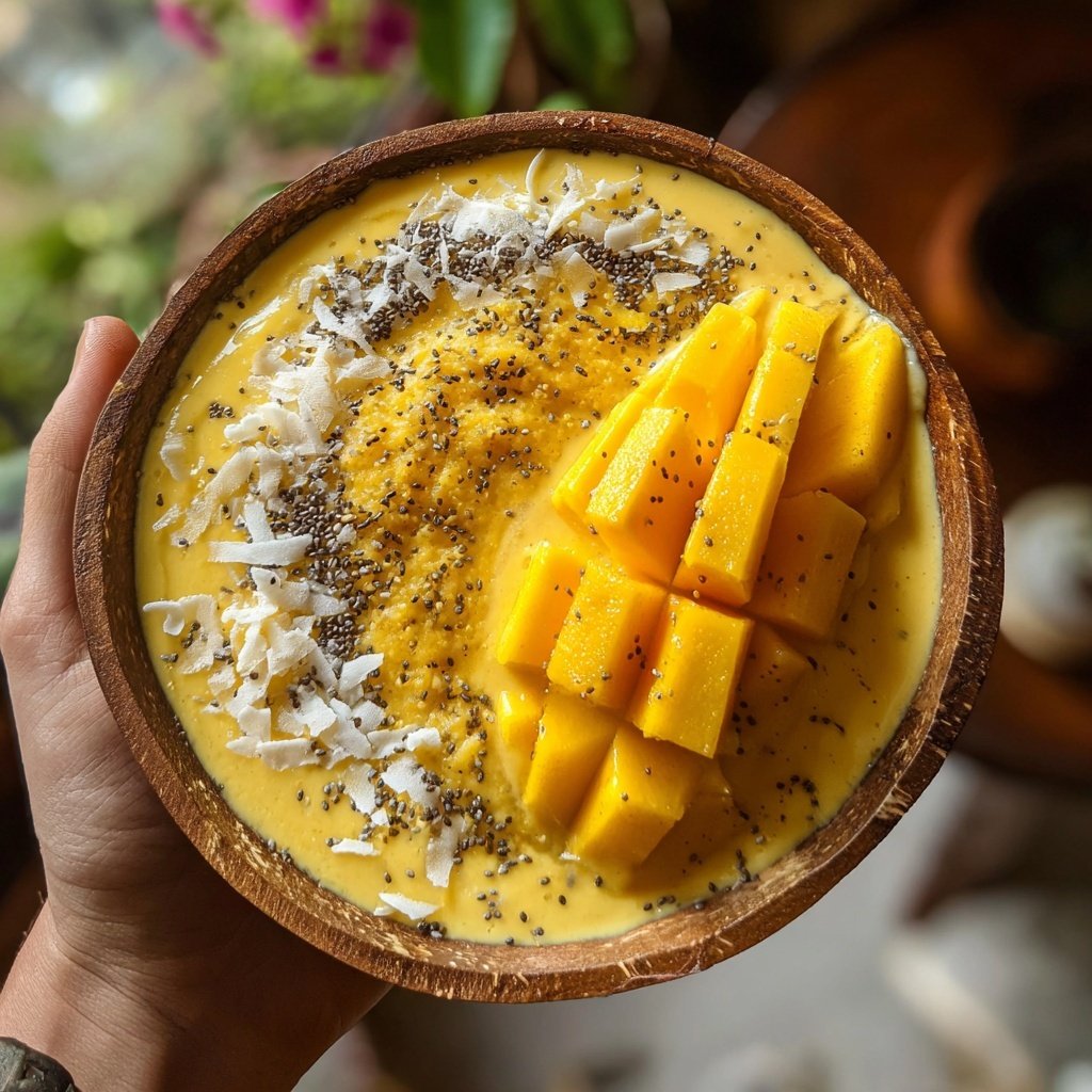 Tropical Mango Smoothie Bowl