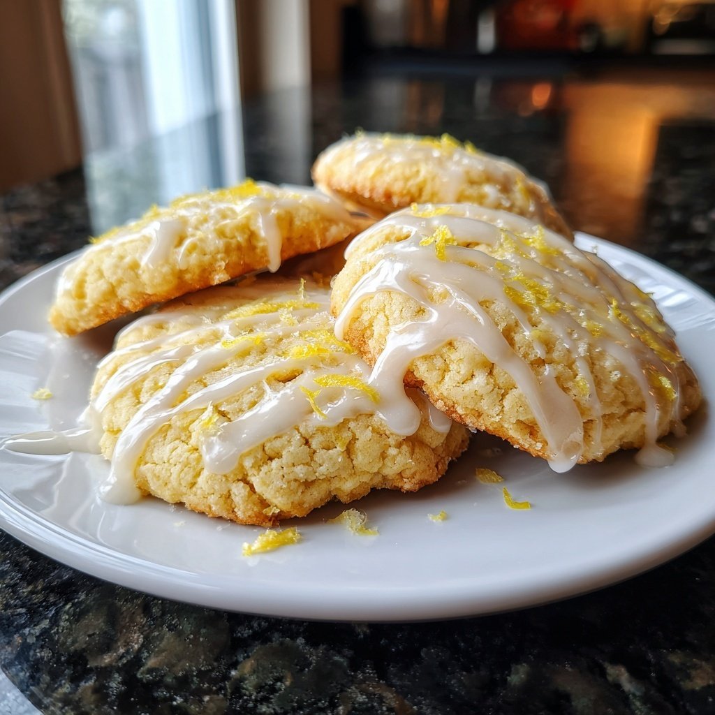 Spring Lemon Sugar Cookies
