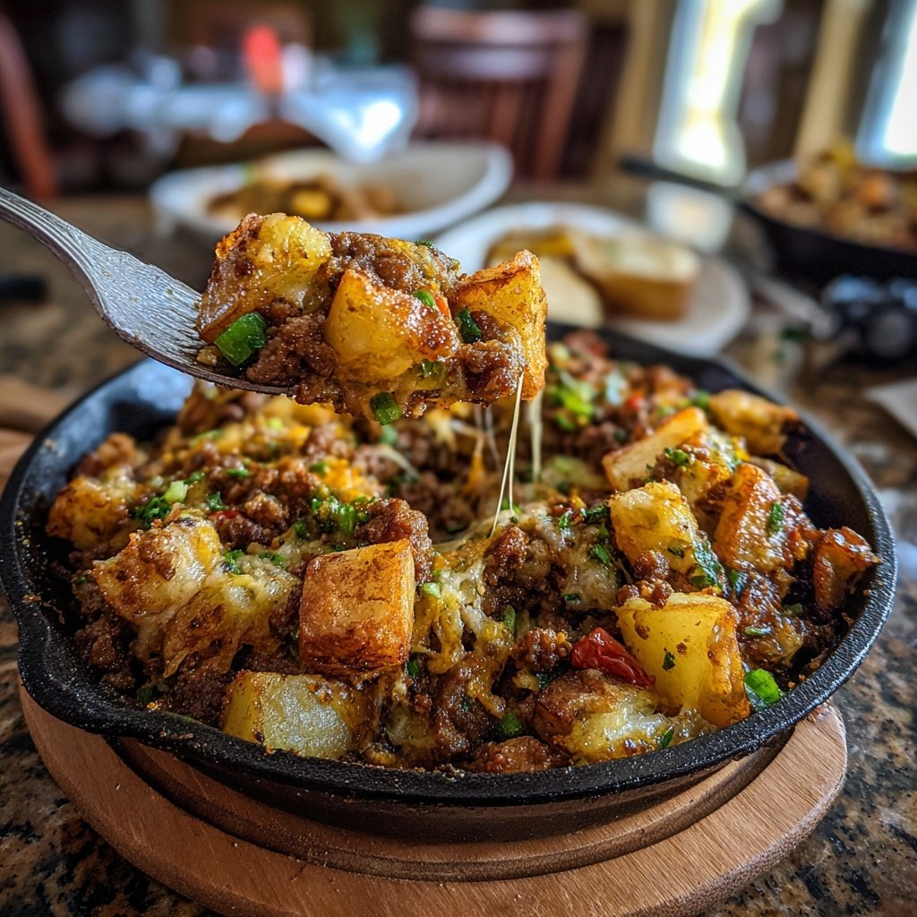 Hamburger Meat And Potato Hash