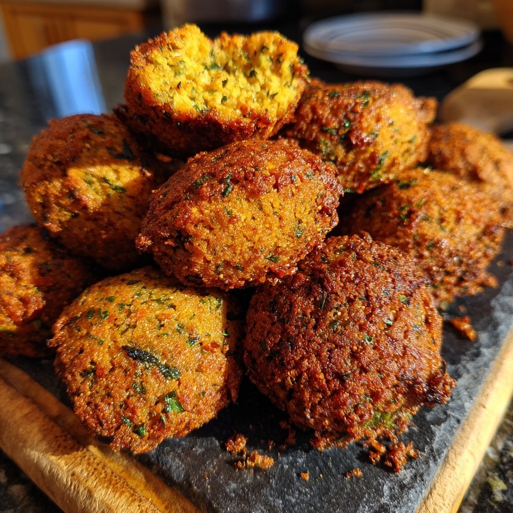 Super Bowl Party Food Baked Falafel Bites